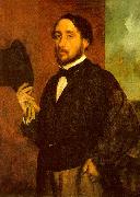 Edgar Degas Self Portrait_h USA oil painting artist